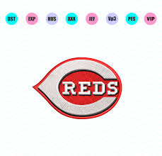 It is a comprehensive team roster and player names are sorted by the fielding position where the most number of games were played during the regular season. Cincinnati Reds Logo Machine Embroidery Design 5 Sizes Instant Download Socutecraftstore