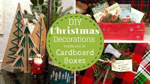 Maybe you would like to learn more about one of these? Diy Christmas Decorations All Made Out Of Cardboard Boxes Christmas Gifts Ornaments Youtube