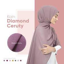 Kain Pashmina Gaya Hijab Warna Kain