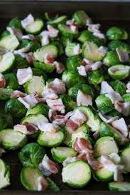 Roasted brussels sprouts are really easy to prepare ahead of time and make. Roasted Brussels Sprouts With Bacon Cranberries Mom S Dinner