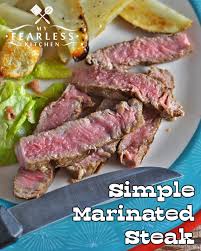 Grilling recipes · grilling tools · quick & easy recipes Simple Marinated Ribeye Steak My Fearless Kitchen