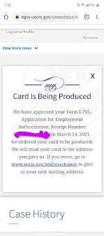 In other words, you can produce a card completely independent of your original credit. Finally My Ead Card I D Being Produced It Only Took 35 Days Exactly Nbc Marriage Based Green Card Uscis