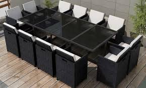 Prix, bons plans et offres promos mis à jour le 24 janvier 2021. Salon De Jardin Cancun 8 10 Ou 12 Places Plateau Verre