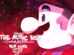 Mario The Music Box Arc Title Screen By Marios Friend9 Music Box Mario Happy Valentine