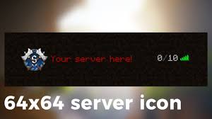 Design your own minecraft server logo for free. Minecraft Server Icon Template Crossed Axes 64x64 Youtube