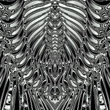 Gold and blue glitter, shiny, sparkle, shine, golden, texture. Aliens Skeleton And Skin Metal Texture Background 02 Digital Art By Nenad Cerovic