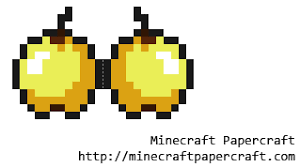 papercraft golden apple minecraft printables minecraft crafts papercraft minecraft skin
