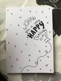 Birthday Card Drawing Ideas For Friend And A Colored Border U Birthday Card Drawing Birthday Cards For Friends Birthday Cards Diy