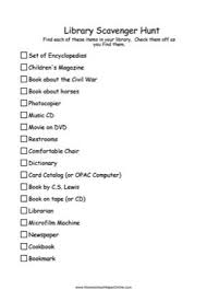 Use This Free Library Scavenger Hunt To Help Your Students Become Familiar With A New Library I Library Scavenger Hunts Scavenger Hunt Social Studies Notebook