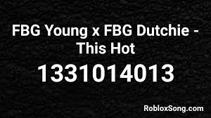 Fbg duck taps 21 savage for the remix to his latest street banger. Fbg Young X Fbg Dutchie This Hot Roblox Id Roblox Music Codes