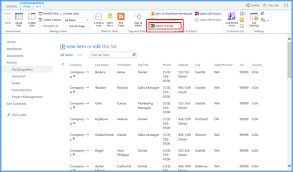 synchronizer for excel and sharepoint