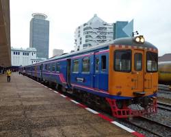 Image of train in Cambodia