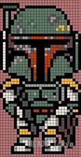 Star wars pixel art grid. 18 Star Wars Pixel Art Ideen Star Wars Hakeln Bugelperlen Bugelperlen Vorlagen