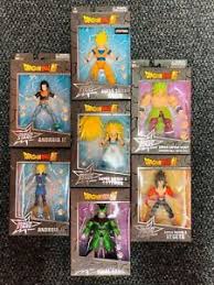 Comes with an exclusive 5 inch fully articulated action figure that fits the sky bike. Dragon Ball Z Super Dragon Stars 6 Inch Action Figures 7pc Lot Ebay