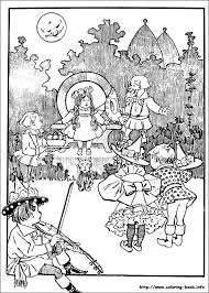 Wizard of oz coloring pages emerald city printable coloring clip art borders color wars yellow brick road. Wallpapers Hd References Wizard Of Oz Coloring Pages To Print Free
