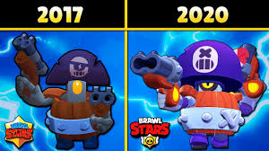 # enter your brawl stars username, select the brawler and click on generate to start the process ! Brawlers Evolution Brawl Stars Old Vs New Youtube