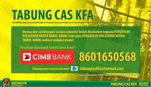 Alor setar branch 380 jalan raja 05000 alor setar kedah. Tabung Cas Kfa Cecah Rm50 000