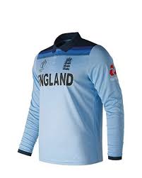 England team jersey cricket shirt white adidas x12362 trikot cotton mens size m. New Balance Men S England Cricket Official Replica World Cup 2019 Odi Long Sleeve Shirt Sport Shirt Design Cricket Jersey Design England Cricket Jersey