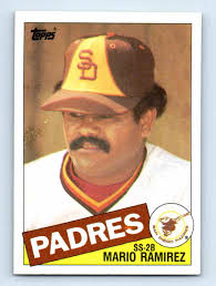 Baseball cards are a fun way to express your enthusiasm for your favorite team or player. 1985 Topps Baseball Card Near Mint 85bx1 Mario Ramirez 427 On Kronozio