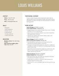 Due to this demand, one thing which we neglect is the quality of things which is the most important. Professional Studio Manager Resume Example Tips Myperfectresume