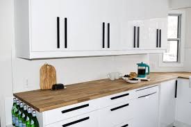 The cabinets look great beside the marble backsplash. Before After Kitchen Renovation Interior Design Real Estate Staging