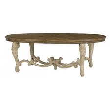 Jessica mcclintock's simply romantic decorating: American Drew Jessica Mcclintock Boutique Oval Dining Table In White Veil By Dining Rooms Outlet