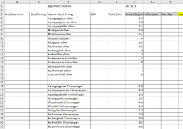 Check spelling or type a new query. Equipmentinventur 1 0