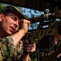 Lance Cpl. Alex Cruz, a Marine with 1st Combat Engineer