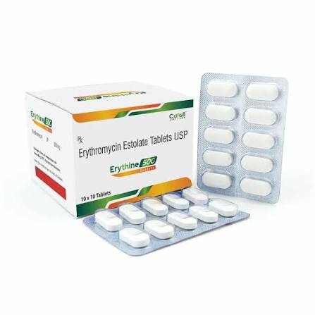 Erythine 500 Tablet Erythromycin 500mg PCD Franchise
