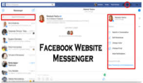 Facebook Website Messenger In 2020 Facebook Website Website Facebook Comments