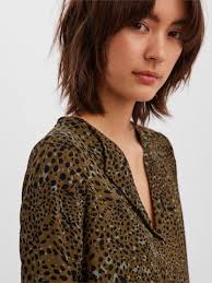 VERO MODA Camicia da donna 'Macy' in Oliva