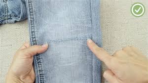 This 'visible mending' tutorial shows you how to mend a rip in your jeans with a diy denim patch on the front of the knee, as well. Simple Ways To Sew Patches On Jeans By Hand 12 Steps