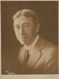 Portrait of Sydney Long, circa 1922 by May Moore ::