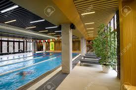 Check spelling or type a new query. Luxury Sportive Indoor Swimming Pool With Lanes Interior Stock Photo Picture And Royalty Free Image Image 140717422