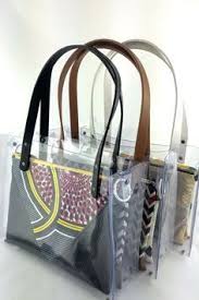 Sac Cristal Transparent Version Cabas Mlle Penelope Sac A Main Sac Sac A Main Diy