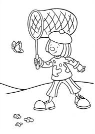 Jojo Cacthing A Butterfly In Jojo S Circus Coloring Page Netart In 2020 Coloring Pages Coloring Pictures Butterfly