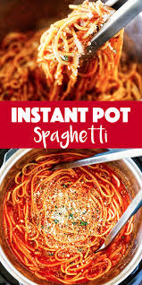 Instant Pot Spaghetti Pressure Cooker Spaghetti Recipe In 2020 Pressure Cooker Spaghetti Easy Cooking Recipes Instant Pot Dinner Recipes