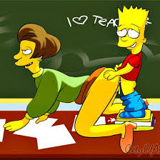 Bart Simpson and Edna Krabappel Anal Penetration Anal Sex Cum Sex < Your  Cartoon Porn