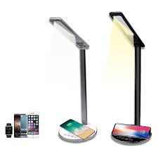 Some of our desk lights also offer practical features, such as integrated wireless charging pads for your smartphone. Touch Control Led Light Desk Lamp With Qi Wireless Charger Universal For Iphone X 8 8plus Buy Wireless Led Lamp Wireless Led Table Lamp Wireless Desk Lamp Product On Alibaba Com