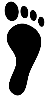 Perempuan ini menulis begini, sumpah. Svg Tapak Kaki Jari Kaki Lelaki Manusia Imej Ikon Svg Percuma Svg Silh