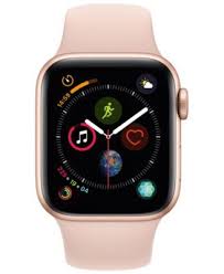 Black Apple Watch With Pink Sand Band Apple Watch Series 4 Gps Cellular 40mm Gold Aluminum Case With Pink Sand Sport Band Pink Sand Apple Watch Apple Watch Series Cool Things To Buy