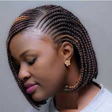 Cornrow braided hairstyles require a unique ability to braid hair close to the scalp to create cool designs and beautiful styles. Pictures Of Nigerian Braids Hairstyles