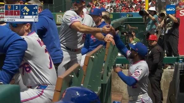Vidal Bruján has arrived and joined the Mets at Angel Stadium | SNY |  Facebook