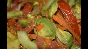 Salade D Avocat Aux Oeufs I Avocado Salad Youtube
