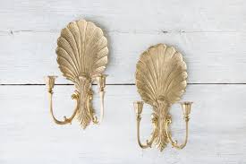 Take your pick from an elegant array of wall art decor: 2 Large Vintage Gold Candle Sconces Double Arm Sconces Brass Wall Candle Holders Ornate Wall Sconces Art Gold Candle Sconces Gold Candles Wall Candles