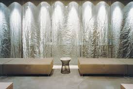Tyler Mesh Privacy Interiors Amro Bank Stainless Steel Woven Wire Interior Design Interior Design