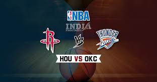 You are watching rockets vs thunder game in hd directly from the toyota center, houston, usa, streaming live for your computer, mobile and tablets. Hou Vs Okc Dream11 Match Houston Rockets Vs Oklahoma City Thunder