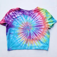Black And Gold Tie Dye Fabric Tie Dyed Crop Top Shirt Rainbow Tye Dye Tumblr Rave Crop Top Size S Tie Dye Crop Top Tie Dye Tye Dye