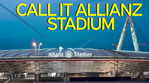 La partnership con il colosso bavarese aumenterà così il brand awareness della juve. Champions League Finalists Juventus Change The Name Of Their Home Ground To Allianz Stadium Mirror Online
