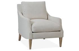 One Kings Lane Giles Accent Chair One Kings Lane In 2020 White Living Room Chairs Living Room Chairs Leather Accent Chair